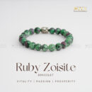 Ruby Zoisite Bracelet
