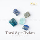 Third Eye Chakra Healing Crystal Kit