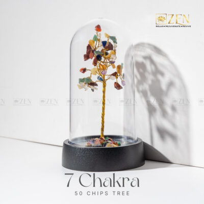 7 Chakra Crystal Tree - 50 Chips