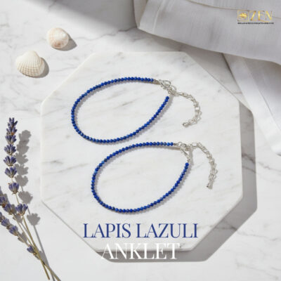 Lapis Lazuli Anklet [Pack Of 2]