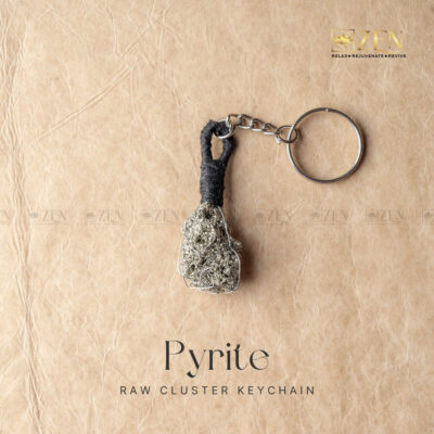 Pyrite Raw Keychain