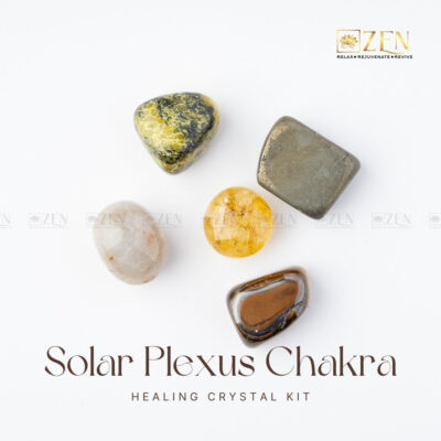 Solar Plexus Chakra Healing Crystal Kit