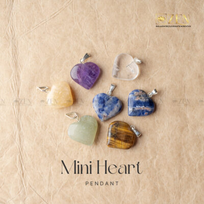 Mini Heart Crystal Pendants
