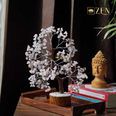 Rose Quartz Crystal Tree - 500 Chips