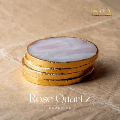 Rose Quartz Coasters (Pack Of 4)