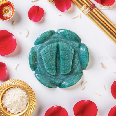 Shri Laxmi Charan Kamal - Jade