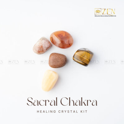 Sacral Chakra Healing Crystal Kit