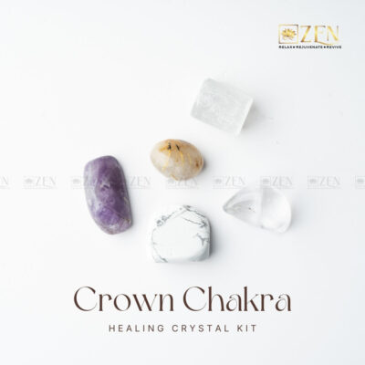 Crown Chakra Healing Crystal Kit