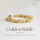 Golden Rutile Bracelet