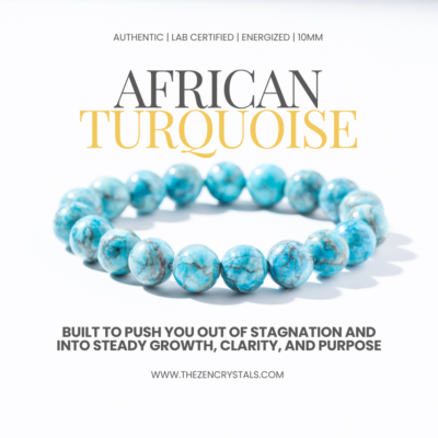 African Turquoise Bracelet