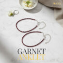 Garnet Anklet [Pack Of 2]