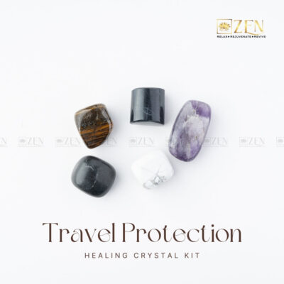 Travel Protection Healing Crystal Kit