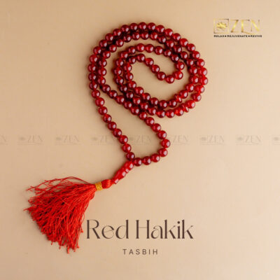 Red Hakik Tasbih