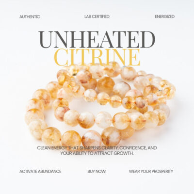 Citrine Bracelet (Unheated)